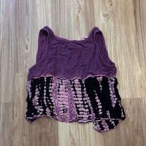 La Hearts Purple Tank Top